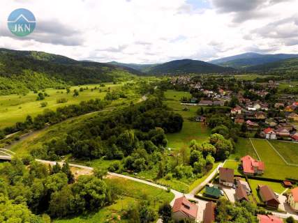 Działka budowlana na sprzedaż, 642 m2, Jeleśnia