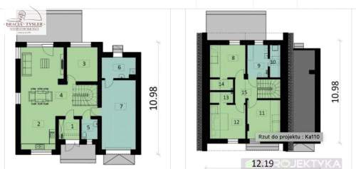 180/600 m2 DOM Bliźniak 5 pokoi Bożenkowo 899.000