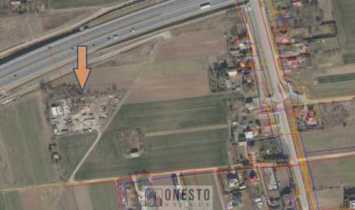 Działka usługowa przy S19, Snopków
