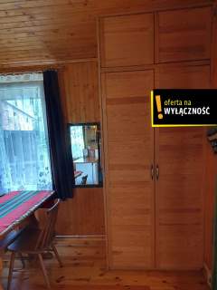 Działka budowlana z domkiem, rzeka, cisza, natura