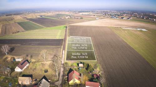 Działka budowlana na sprzedaż, 1545 m2, Krzeszyce