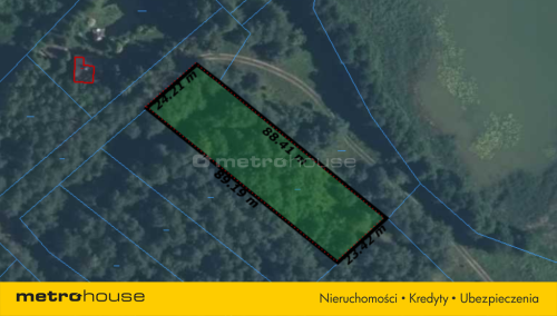 Sprzedaż działek z linią brzegową -Rybno