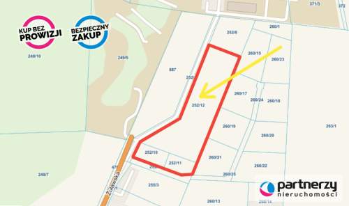 DZIAŁKA PRZEMYSŁOWA 1,5 HA PSZCZÓŁKI TRÓJMIASTO