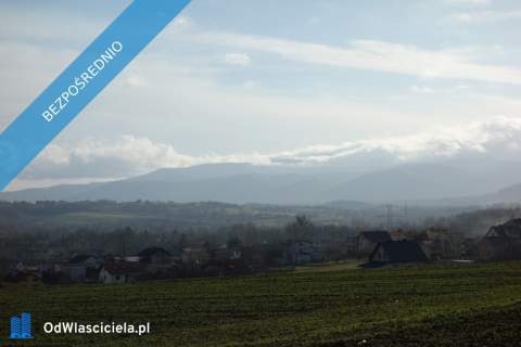 Skoczów Ochaby 1,121 ha przepiękna panorama gór i okolicy