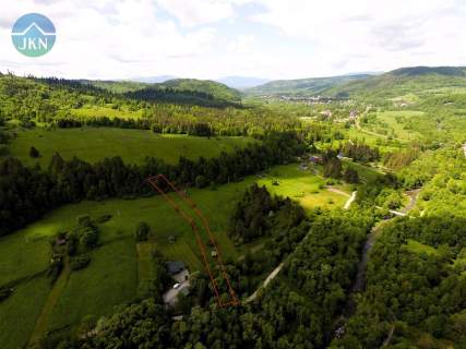 Działka budowlana na sprzedaż, 3500 m2, Jeleśnia