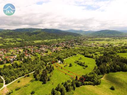 Działka budowlana na sprzedaż, 3500 m2, Jeleśnia