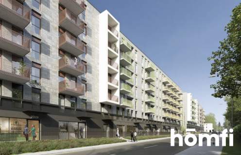 Inwestycyjne mieszkanie z balkonem w Centrum