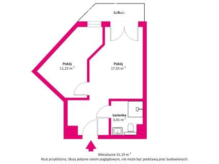 Atrakcyjny Nowy apartament przy promenadzie.