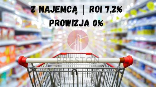 Lokal z najemcą ROI 7,2% Mokotów