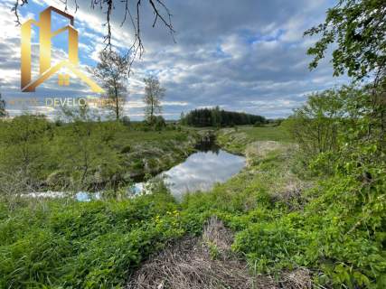 Dom nad rzeką, okolica Broku
