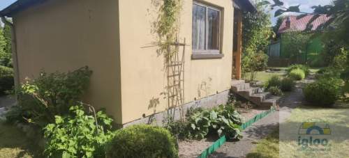 Działka z domkiem ROD Społem, woda i prąd