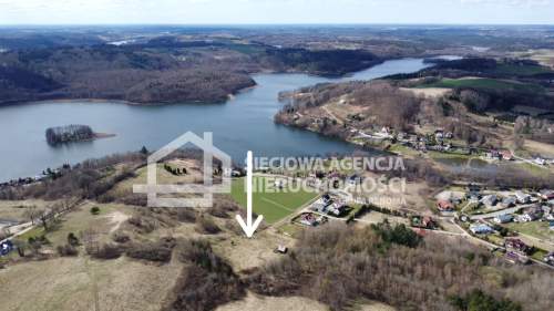 Działka budowlana z widokiem na Jezioro Ostrzyckie