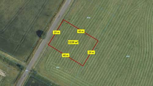 Działka budowlana Bzinica Nowa 1159m2