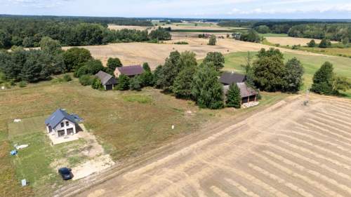 Działka budowlano letniskowa Panoszów 1435m2