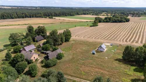 Działka budowlano letniskowa Panoszów 1435m2