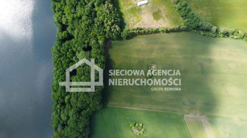 3ha Sobącz z linią brzegową gmina Kościerzyna