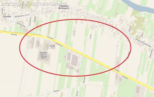 Cząstków Mazowiecki, 7000 m2, działka inwestycyjna