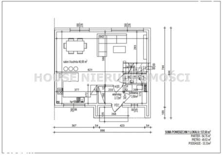 Segment blisko Stawów Walczewskiego WKD 350 m2