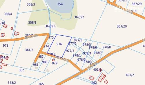 Skorzewo działka letniskowa 3722 m2 nad jeziorem z MPZP