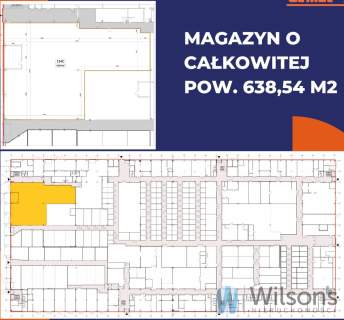 Hala magazynowo produkcyjna Bielany 638,54 m2 0%