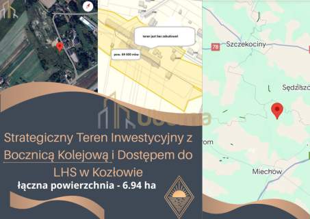 Teren Inwestycyjny z Bocznicą Kolejową