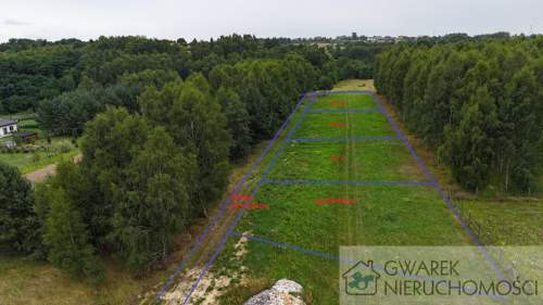 Działka 10 a pod lasem Toporowice gm. Mierzęcice