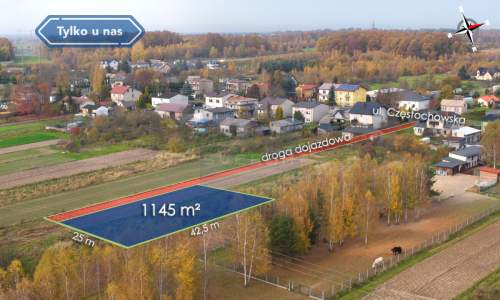 Działki budowlane na Jurze, Jaskrów Mstów