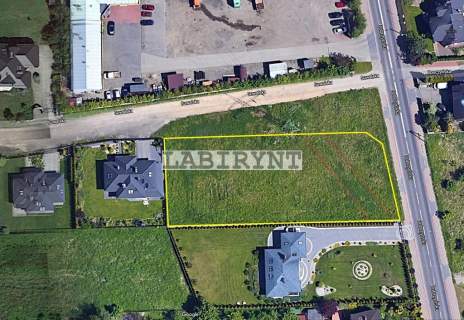 Lisiniec 2400m2, narożna, Warunki Zabudowy na halę