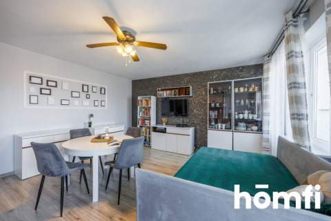 Przytulne umeblowane mieszkanie 3pokoje Balkon