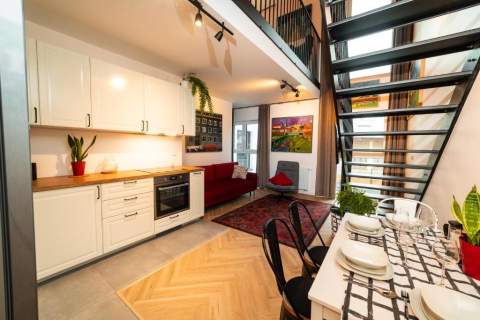 Stylowy Apartament z antresolą 64m2 - Sienkiewicza 22