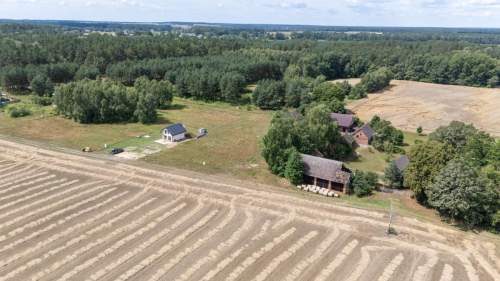 Działka budowlano letniskowa Panoszów 1435m2