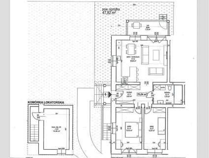 Mieszkanie na sprzedaż, 76,48 m2, Borne Sulinowo