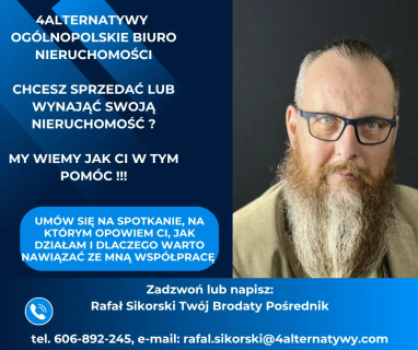 Duża działka budowlana na wsi.