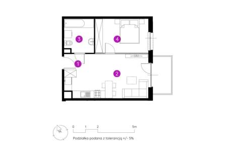 Wygodne 2 pokoje balkon - blisko tramwaj Rataje