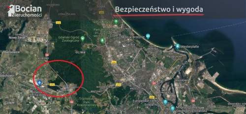 Płaska działka usługowa- Gdańsk Klukowo 