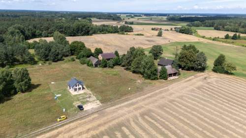 Działka budowlano letniskowa Panoszów 1435m2