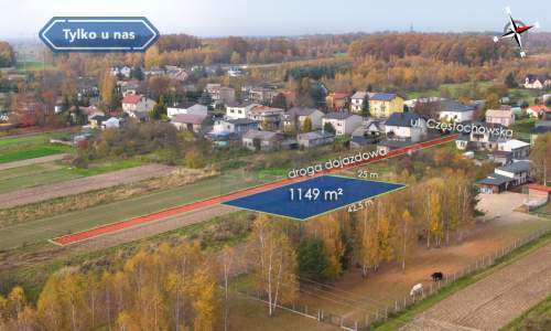 Działki budowlane na Jurze, Jaskrów Mstów