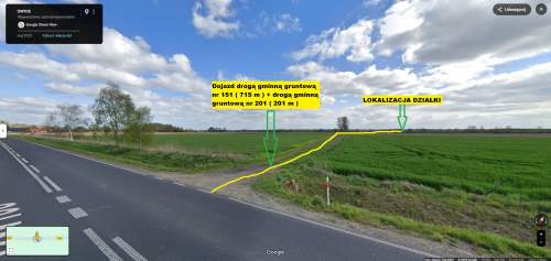 Działka budowlana 72-310 Sowno Zachodniopomorskie 3081 m2