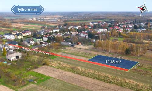 Działki budowlane na Jurze, Jaskrów Mstów