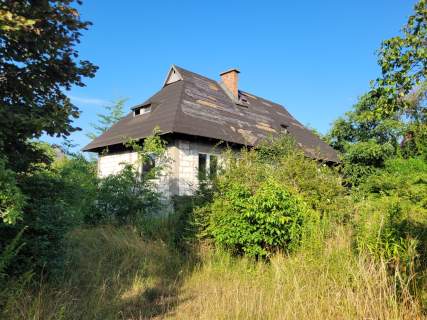Duża działka inwestycyjna z domem - Stara Rumia