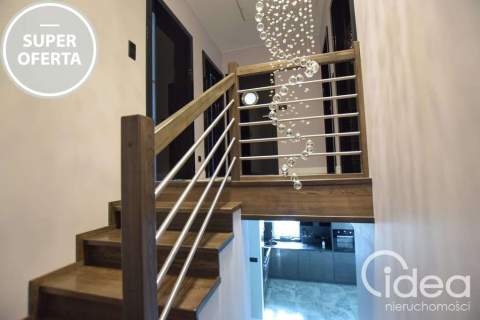 Nowoczesny bliźniak w Dobrej 5 pokoi, garaż, sauna