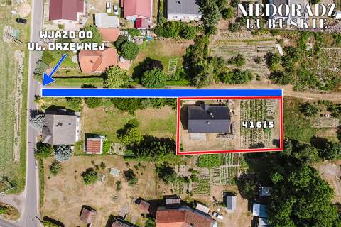 Dom stan surowy zamknięty działka 964 m 