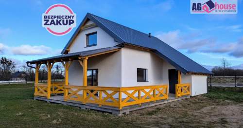 Gotowy dom w Skrzeszewie z dużą działką 