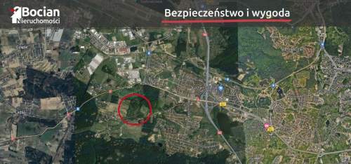 Uzbrojona działka pod zabudowę jednorodzinną 