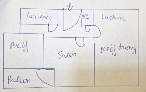 Słoneczne, komfortowe trzy pokoje do odświeżenia