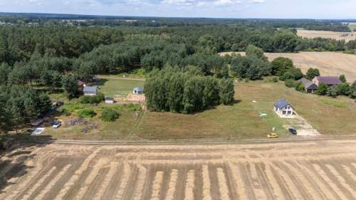 Działka letniskowa Panoszów 1245m2