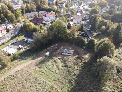 Działka z rozpoczętą inwestycją, Szczytna