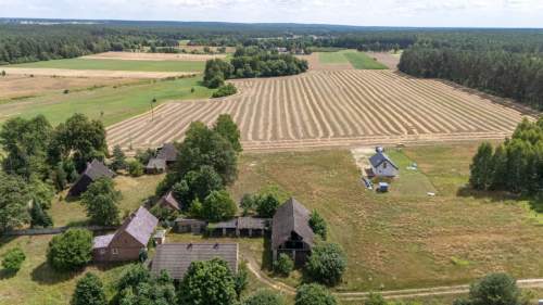 Działka budowlano letniskowa Panoszów 1435m2