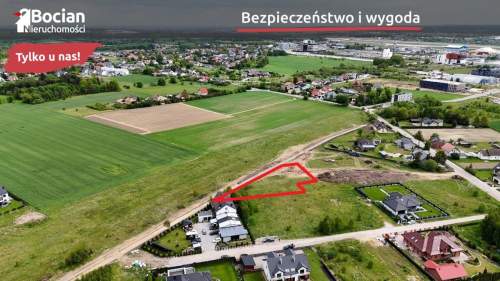 Płaska działka usługowa- Gdańsk Klukowo 