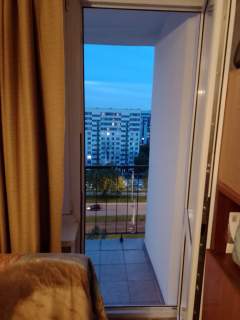 M3 -46 m2 Zgierska 93, rozkładowe - balkon loggia 10 piętro